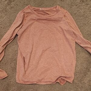 Zella Pink Long Sleeve T-Shirt